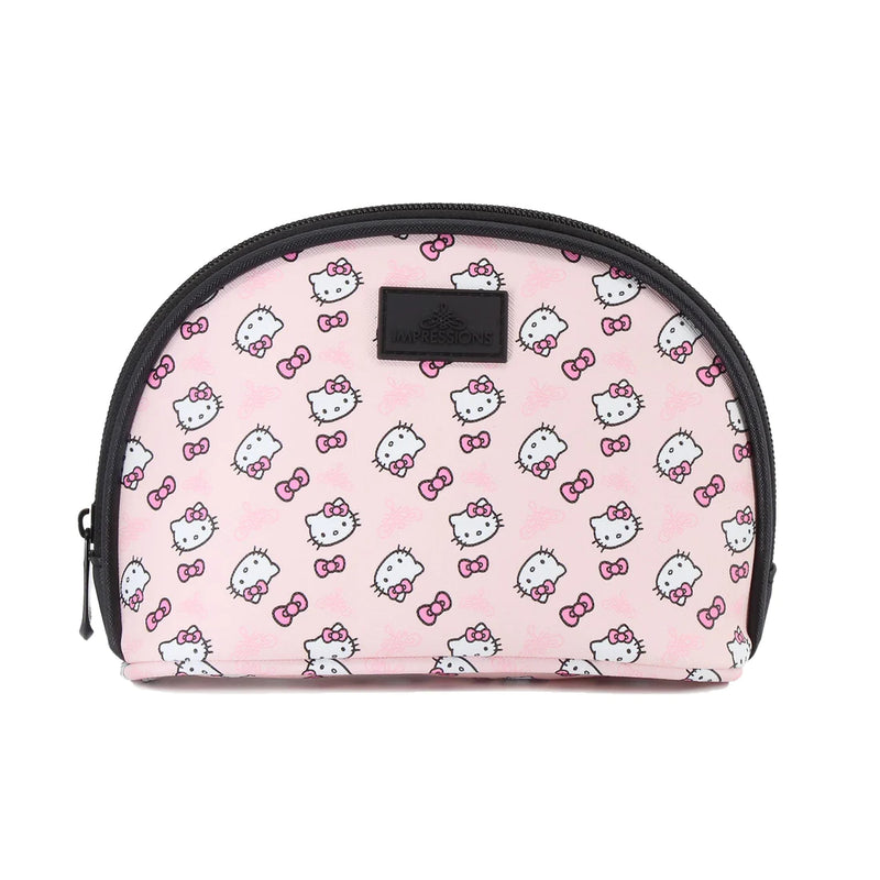 Load image into Gallery viewer, Novelties- Impressions 2 in 1 Hello Kitty Cosmetic Pouch HKCLU-PNK (3pc bundle, $19 each)
