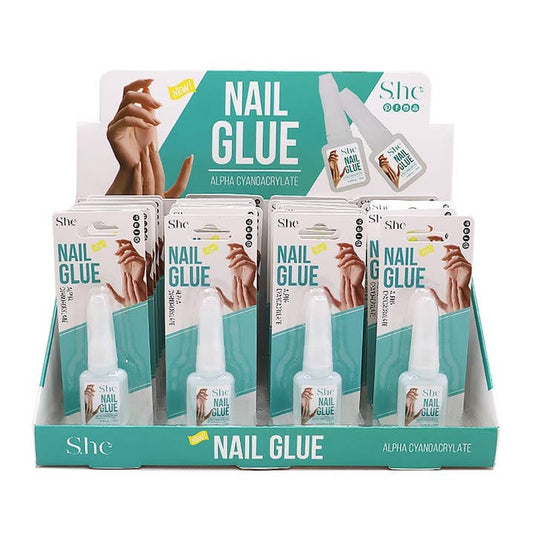 Novelties-She Nail Glue NG830 ($0.92 each, 24pcs display)