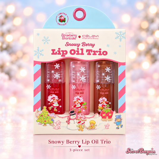 Lips-Celavi x Strawberry Shortcake Snowy Berry Lip Oil Trio SS50554H ($3.75 each, 4pc bundle)