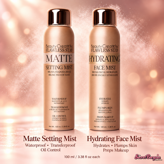**Pre-Order** Face-Beauty Creations Flawless Stay Aerosol Mists ($6 each, 6pc bundle)