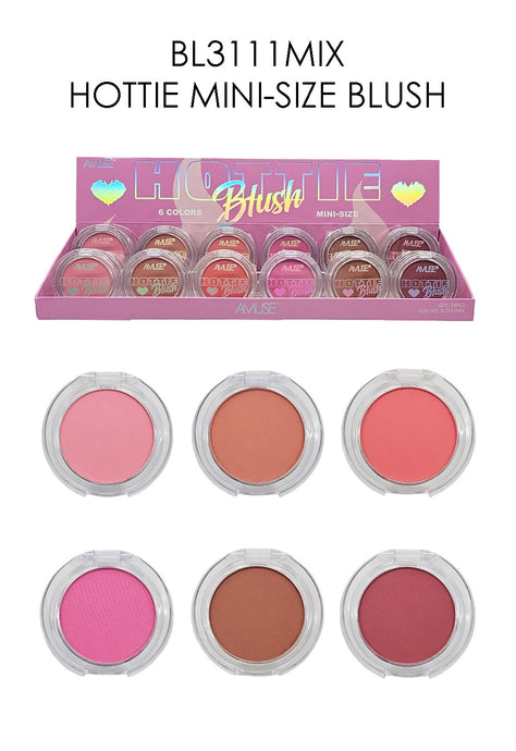 Face- AMUSE Hottie Mini Blush BL3111MIX (24pc Display)