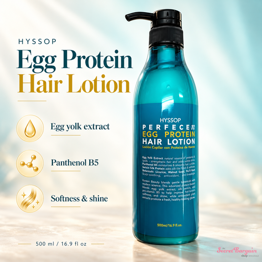 Hair-Hyssop Perfecen Egg Protein Hair Lotion HY-HEL ($6 each, 4pc Bundle)