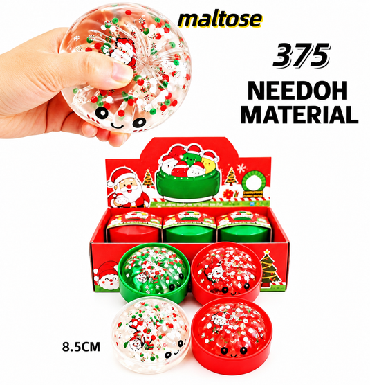 Accessories-Christmas Needoh Dumpling Squishy #375 (12pc pack)