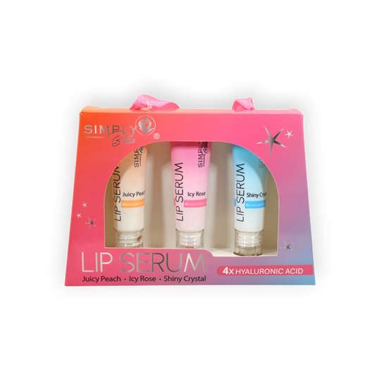 Lips-Simply Bella 3pc Lip Serum Set S134 ($3.50 each, 12pc display)