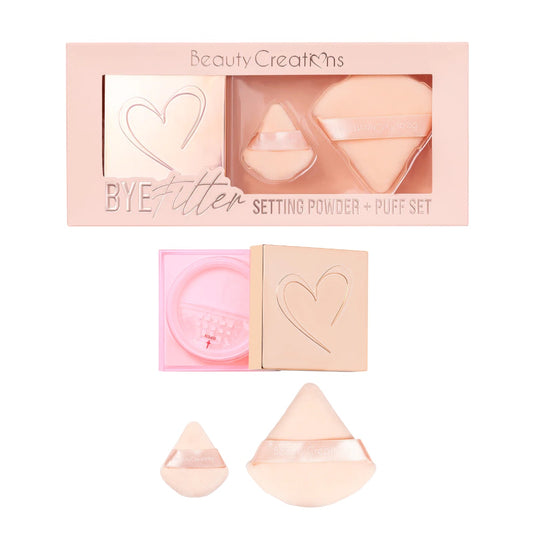 Face- Beauty Creations Bye Filter + Puff Pink Cloud Set BFSPP-SET2 (6pc bundle, $5 each)