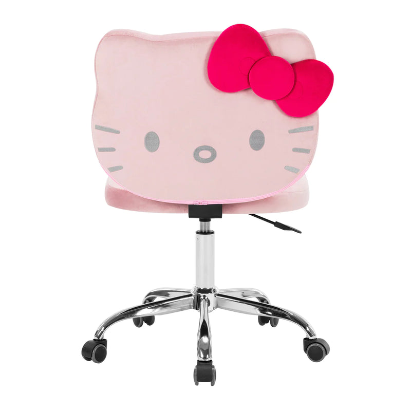 Load image into Gallery viewer, Impressions Hello Kitty Face Swivel Vanity Chair HK229-PNK (1pc Pink)
