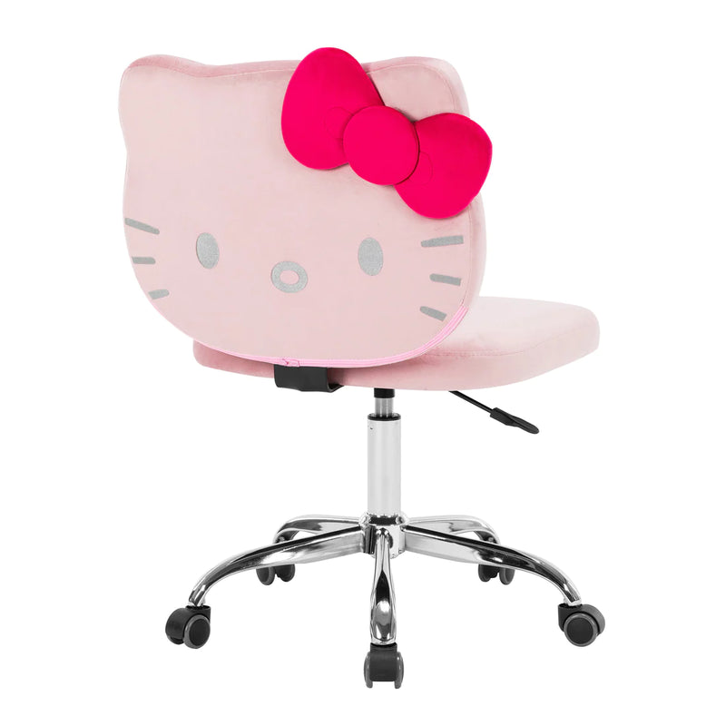 Load image into Gallery viewer, Impressions Hello Kitty Face Swivel Vanity Chair HK229-PNK (1pc Pink)
