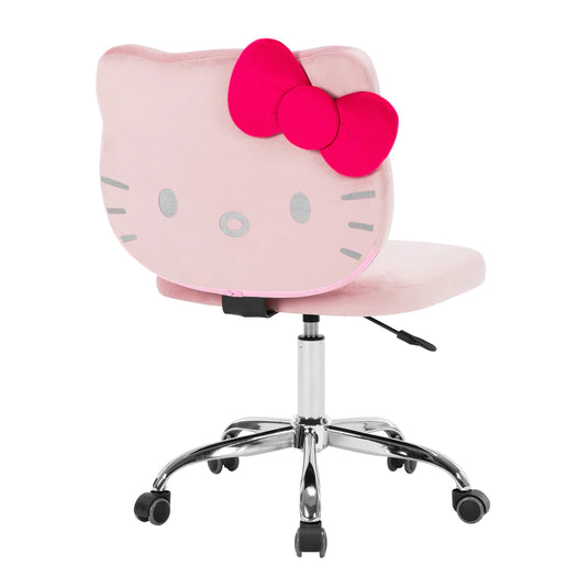 Impressions Hello Kitty Face Swivel Vanity Chair HK229-PNK (1pc Pink)