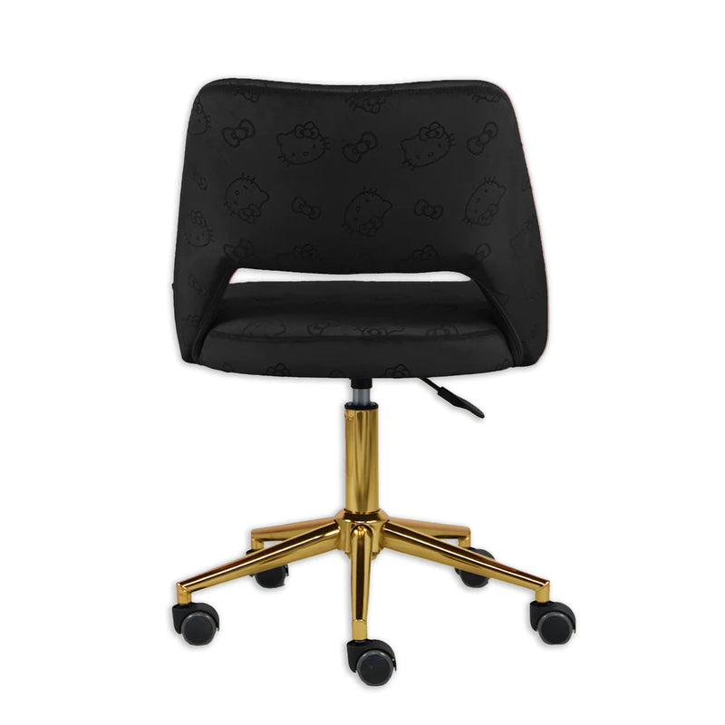 Load image into Gallery viewer, Impressions Hello Kitty Vanity Swivel Chair HK228-BLK (1pc Black)
