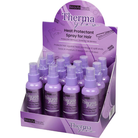 Hair-Beauty Treats Heat Protect Hair Spray #193 ($3.25 each, 12pc Display)