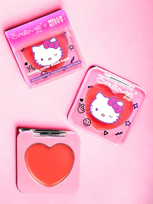 Face- The Creme Shop x Hello Kitty Cheeky Cutie! Blush Balm- Apple Blossom HKBM9377
(3pc bundle, $7.50 each)