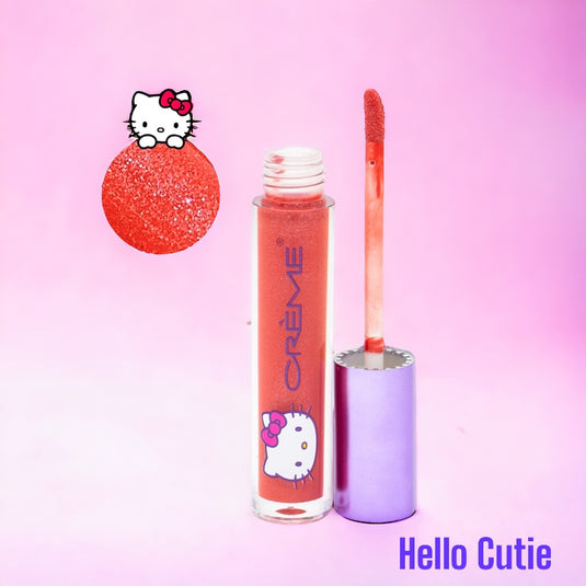 Lips- The Creme Shop x Hello Kitty Jelly Glaze High Shine Gloss- Hello Cutie HKLG9389-1 (4pc bundle,$6.50 each)