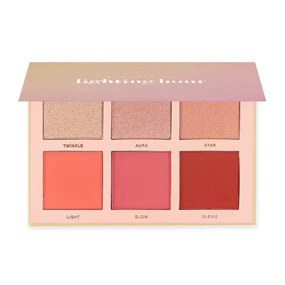 Face- Kara Beauty Lighting Hour Blush + Highlight Palette HL19D (4pc bundle,$8 each)