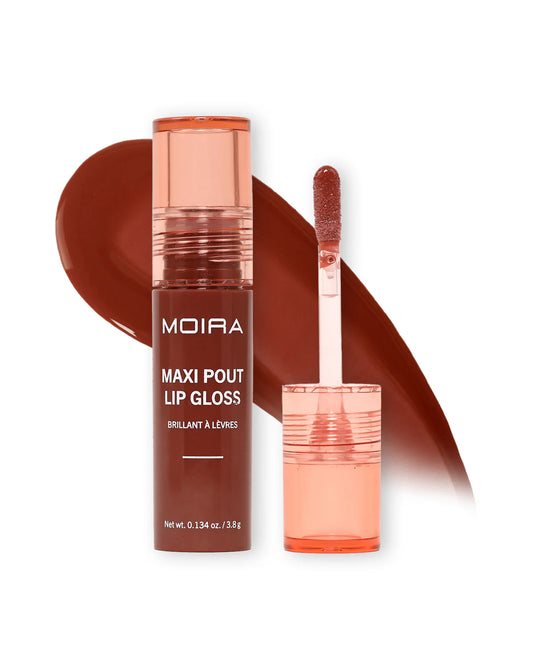 Lips-Moira Maxi Pout Lip Gloss MPLG008 Cinnamon Spice ($3.50 each, 3pc bundle)