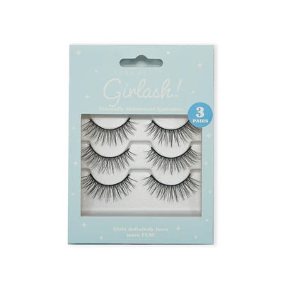 Eyes- Kara Beauty Girlash! 3D Faux Mink Natural Effect Lashes 3 PAIRS LG3211 (12pc box, $3 each)