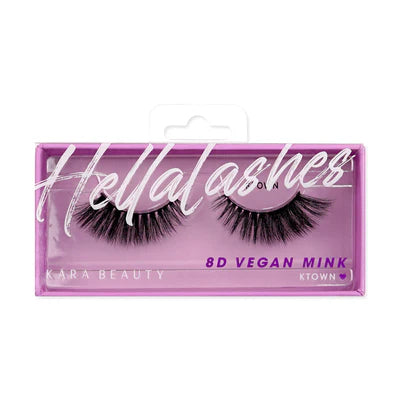 Load image into Gallery viewer, Eyes- Kara Beauty HELLALASHES 8D Vegan Mink- KTown L005 (12pc box, $2.50 each)
