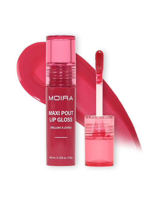 Lips-Moira Maxi Pout Lip Gloss MPLG012 Crimson ($3.50 each, 3pc bundle)