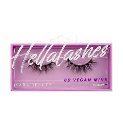 Eyes- Kara Beauty HELLALASHES 8D Vegan Mink- Newport L009 (12pc box, $2.50 each)