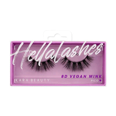 Eyes- Kara Beauty HELLALASHES 8D Vegan Mink- Pico L007 (12pc box, $2.50 each)