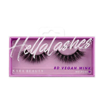 Eyes- Kara Beauty HELLALASHES 8D Vegan Mink- Melrose L006 (12pc box, $2.50 each)