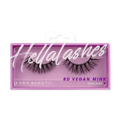 Load image into Gallery viewer, Eyes- Kara Beauty HELLALASHES 8D Vegan Mink- Oakland L004 (12pc box, $2.50 each)
