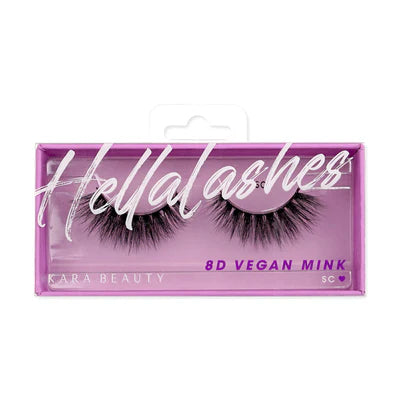 Eyes- Kara Beauty HELLALASHES 8D Vegan Mink- SC L001 (12pc box, $2.50 each)