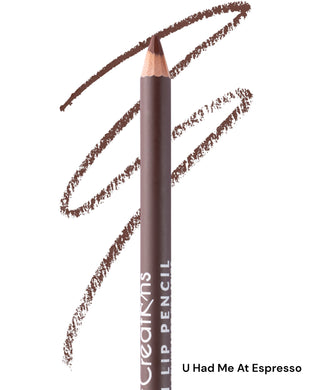 Lips-Beauty Creations Wooden Lip Pencil BCWLL-16 U Had Me At Espresso (12pc pack, $0.50 each)