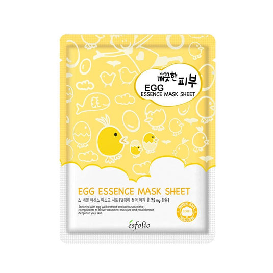 Skincare- Esfolio Pure Essence Face Sheets EGG (10pc box)