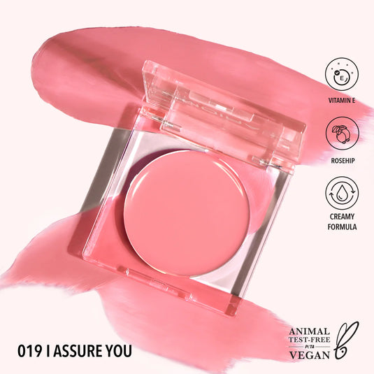 Face- Moira Loveheat Cream Blush CRB019 I Assure You (3pc bundle, $3.50 each)