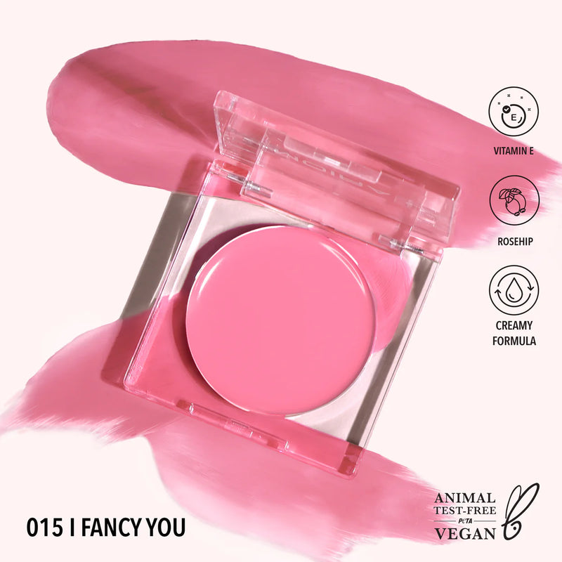 Load image into Gallery viewer, Face- Moira Loveheat Cream Blush CRB015 I Fancy You (3pc bundle, $3.50 each)
