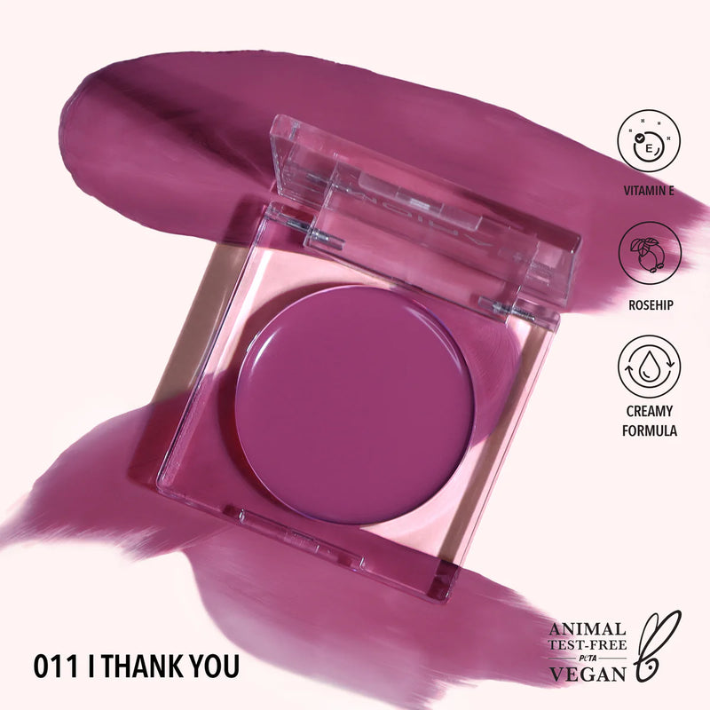 Load image into Gallery viewer, Face- Moira Loveheat Cream Blush CRB011 I Thank You (3pc bundle, $3.50 each)
