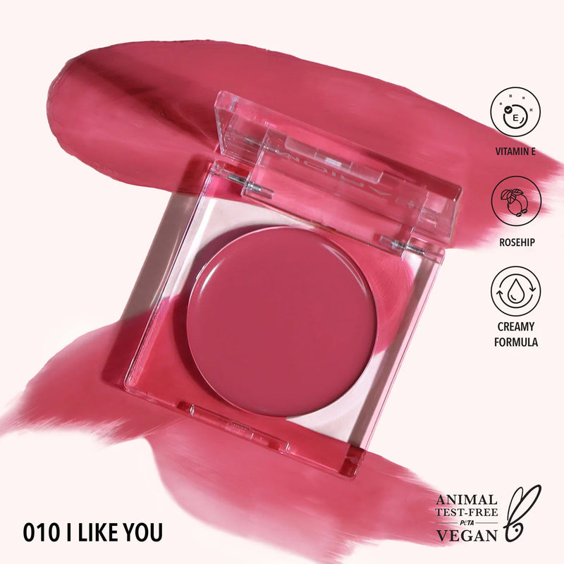 Load image into Gallery viewer, Face- Moira Loveheat Cream Blush CRB010 I Like You (3pc bundle, $3.50 each)
