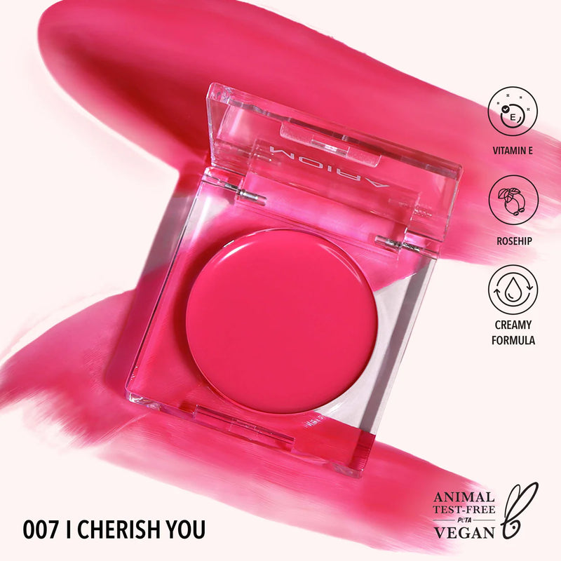 Load image into Gallery viewer, Face- Moira Loveheat Cream Blush CRB007 I Cherish You (3pc bundle, $3.50 each)
