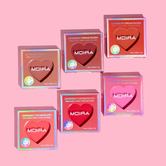 Face- Moira Loveheat Cream Blush CRB005 I Love You (3pc bundle, $3.50 each)