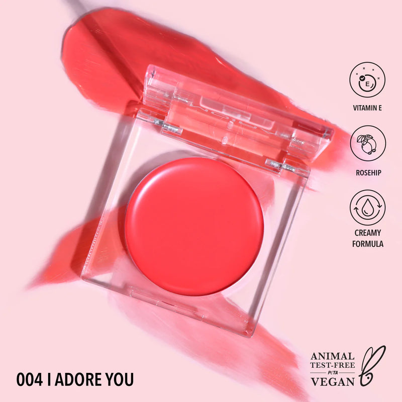 Load image into Gallery viewer, Face- Moira Loveheat Cream Blush CRB004 I Adore You (3pc bundle, $3.50 each)
