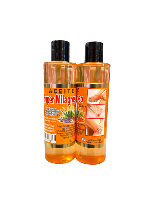 Skincare- Aceite Super Milagroso 8oz (4pc bundle, $4.50 each)