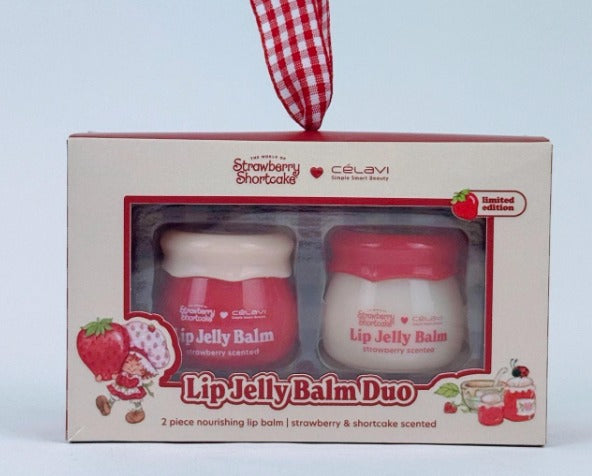 Lips-Celavi Strawberry Shortcake 2pc Lip Jelly Balm Jars SS46169 ($3.25 each, 4pc bundle)