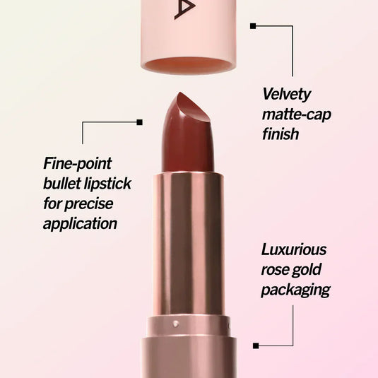 Lips- MOIRA Goddess Lipstick- GDL015 Superstar (3pc Bundle, $3 each)
