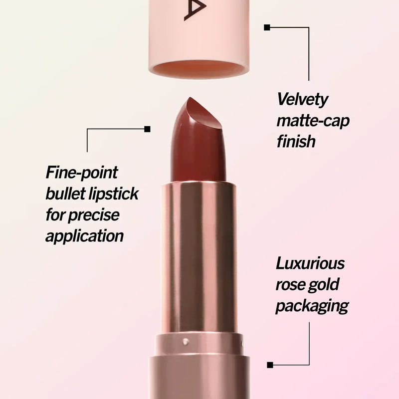 Load image into Gallery viewer, Lips- MOIRA Goddess Lipstick- GDL017 Willow (3pc Bundle, $3 each)
