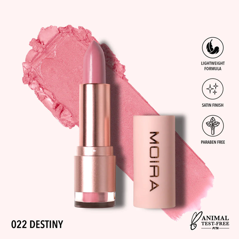 Load image into Gallery viewer, Lips- MOIRA Goddess Lipstick- GDL022 Destiny (3pc Bundle, $3 each)
