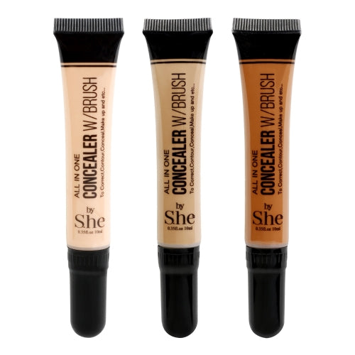 Face-She All In One Concealer With Brush AC01 ($1 each, 6pc bundle)