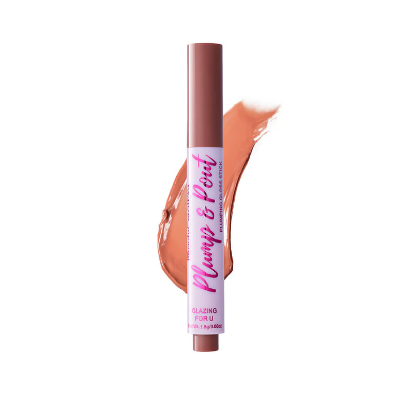 Load image into Gallery viewer, Lips- Beauty Creations Plump &amp; Pout Plumping Gloss Sticks PPVS-05 Glazing For U (6pc bundle, $3 each)
