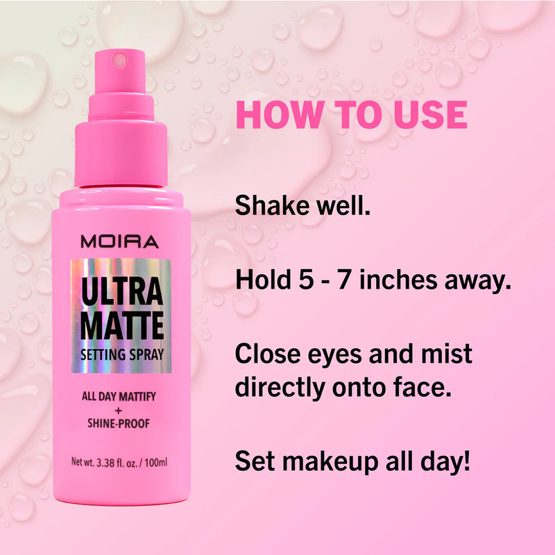 Load image into Gallery viewer, Face- Moira Ultra Matte Setting Spray OMS003 (3pc bundle, $5 each)
