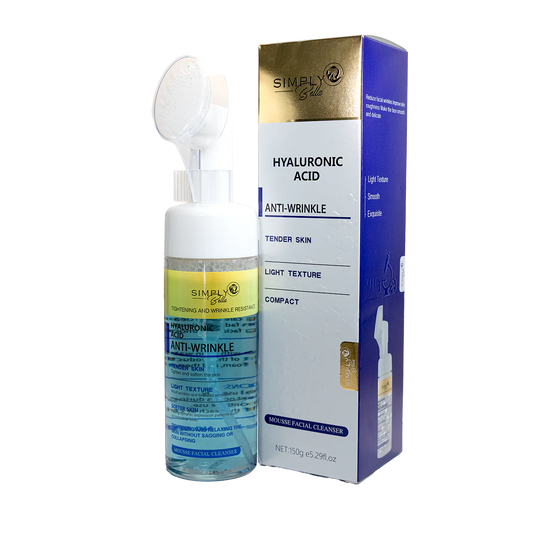 Skincare-Simply Bella Anti-Wrinkle Cleansing Foam Hyaluronic Acid SIB1023 ($3.25 each, 4pc bundle)
