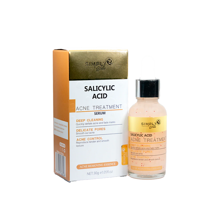 Skincare-Simply Bella Acne Treatment Serum Salicylic Acid SIB1016 ($2.25 each, 4pc bundle)