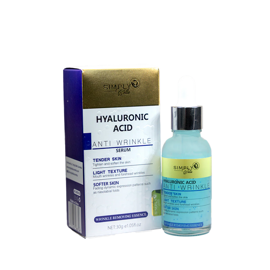 Skincare-Simply Bella Anti-Wrinkle Serum Hyaluronic Acid SIB1018 ($2.25 each, 4pc bundle)