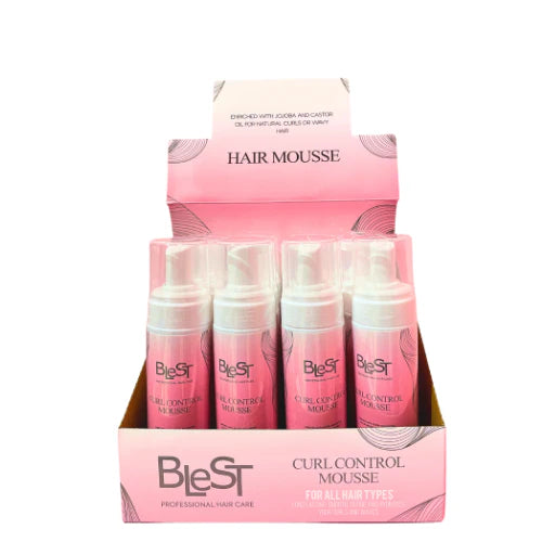 Hair- Blest Hair Mousse HM-790 (12pc display)