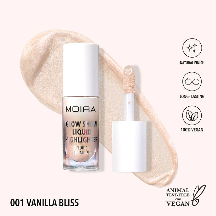 Face- Moira Glow Show Liquid Highlighter GSLH 001 Vanilla Bliss (3pc bundle, $3.50 each)