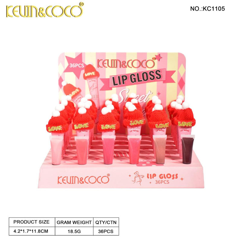Load image into Gallery viewer, Lips-Kevin&amp;Coco Christmas Sweet Dream KC1105 ($0.91 each, 36pc display)
