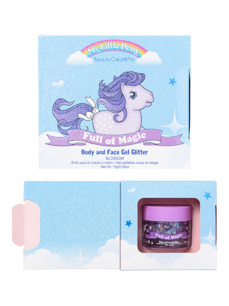 Load image into Gallery viewer, Beauty Creations x My Little Pony Full Of Magic Body &amp; Face Gel Glitter - BLOSSOM MLP-BFG3 (4pc bundle, $3.50 each)
